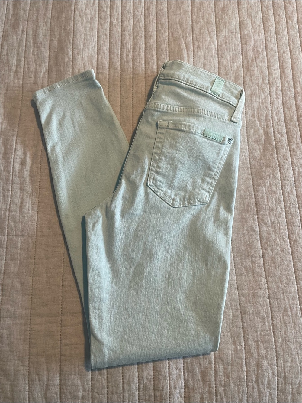 7 for all Mankind gwenevere skinny ankle jeans